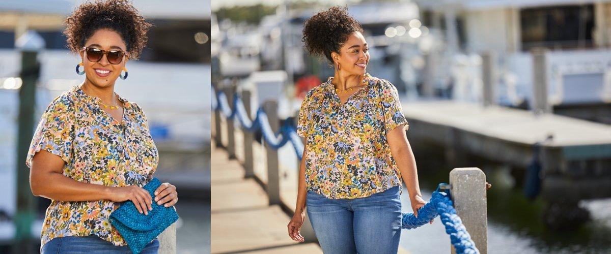 Bealls plus sale size tops